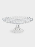 Crystal Pedestal Serving Plate