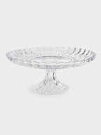 Crystal Pedestal Serving Plate