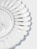 Crystal Pedestal Serving Plate