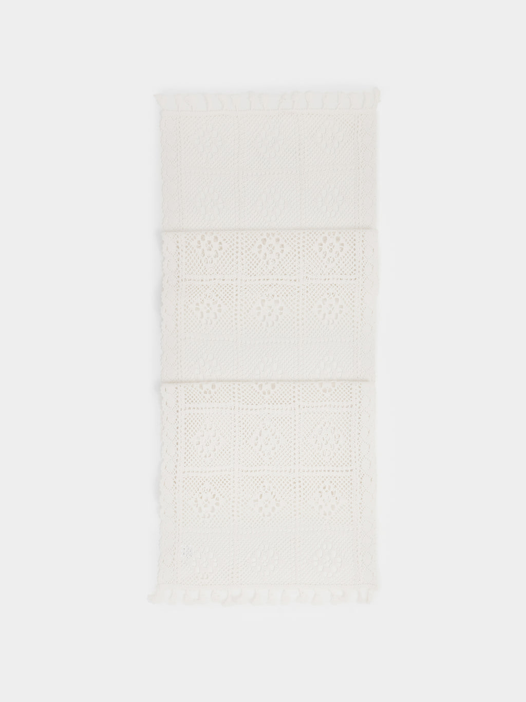 Lace Fringe Table Runner