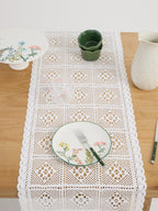 Lace Fringe Table Runner
