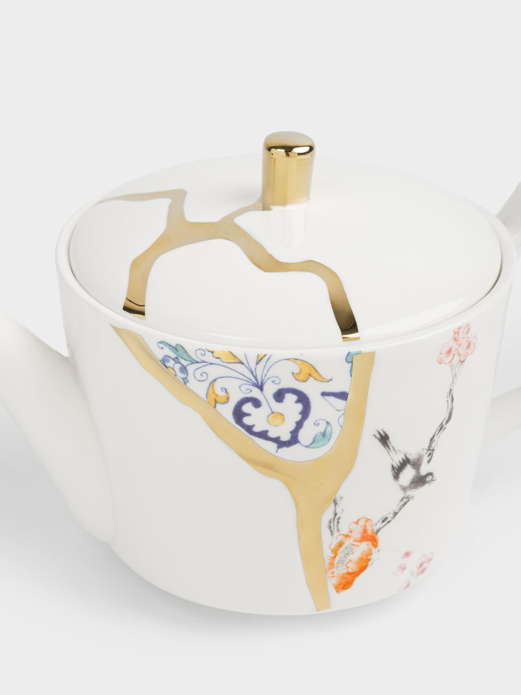 Kintsugi Porcelain Teapot