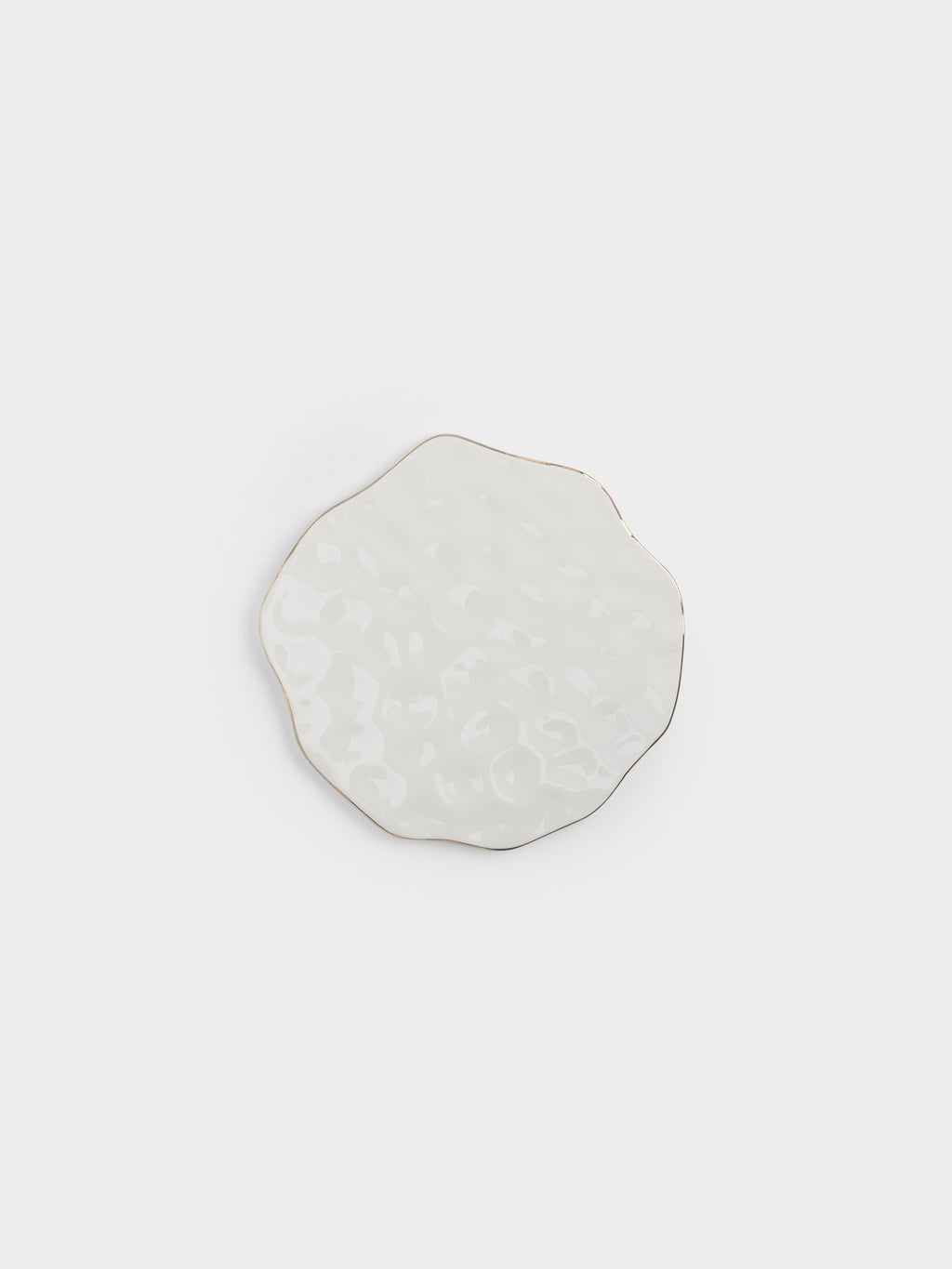 Gold Edge Ceramic Trivet