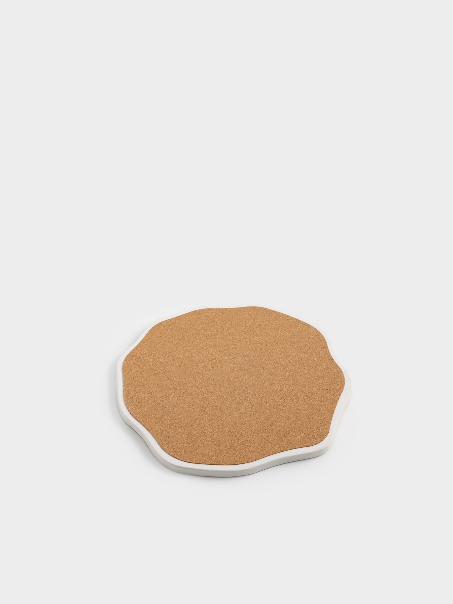 Gold Edge Ceramic Trivet