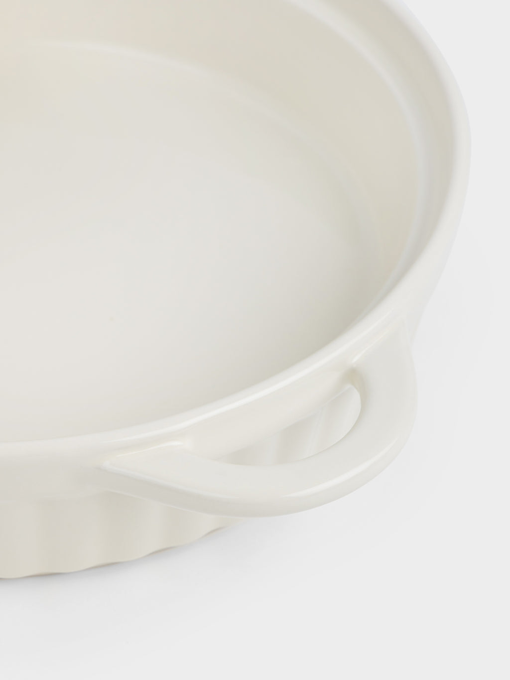 Ivory Ceramic Baking Dish