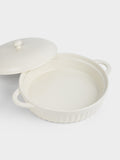 Ivory Ceramic Baking Dish