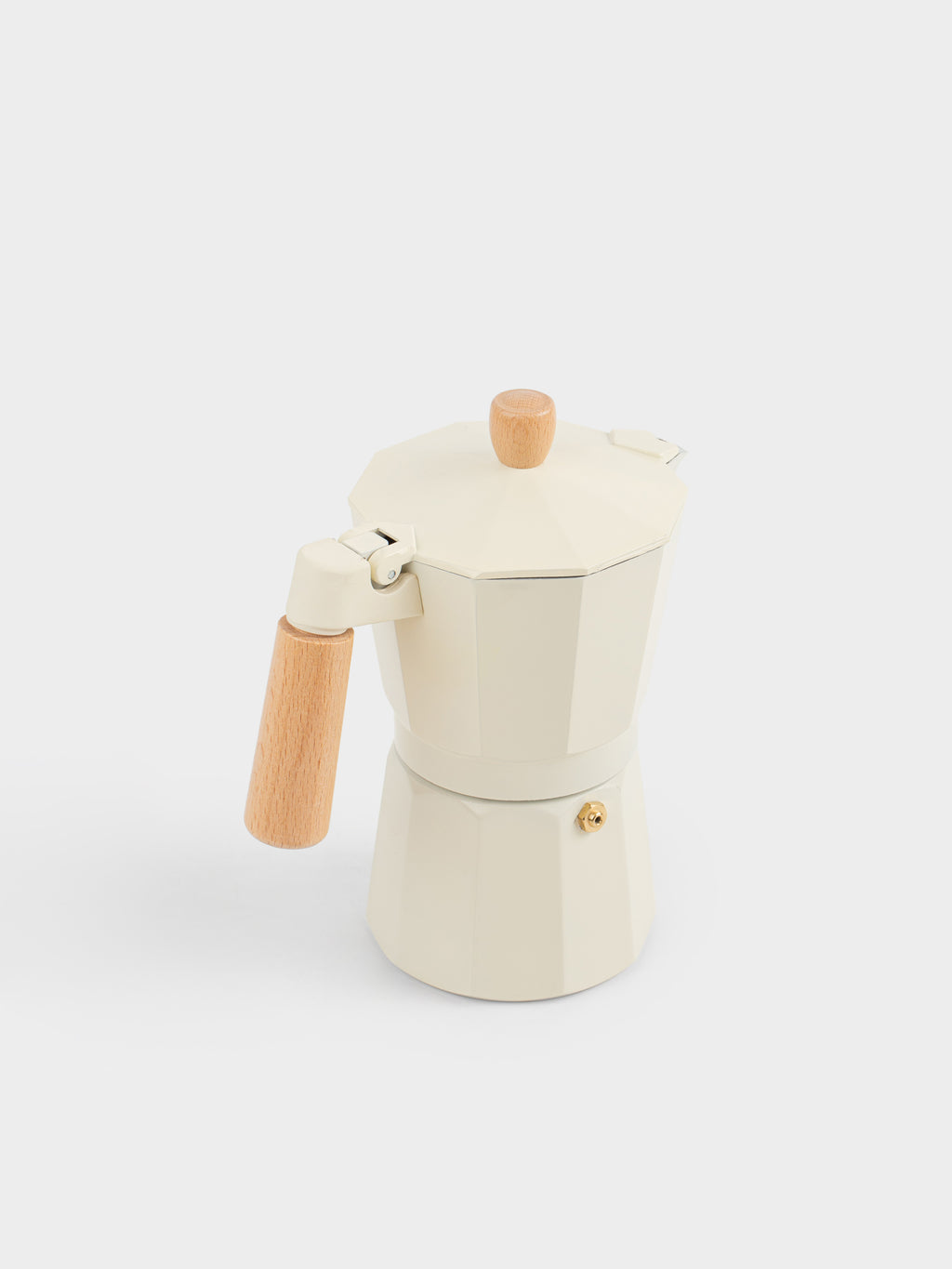 Ivory Moka Coffee Maker