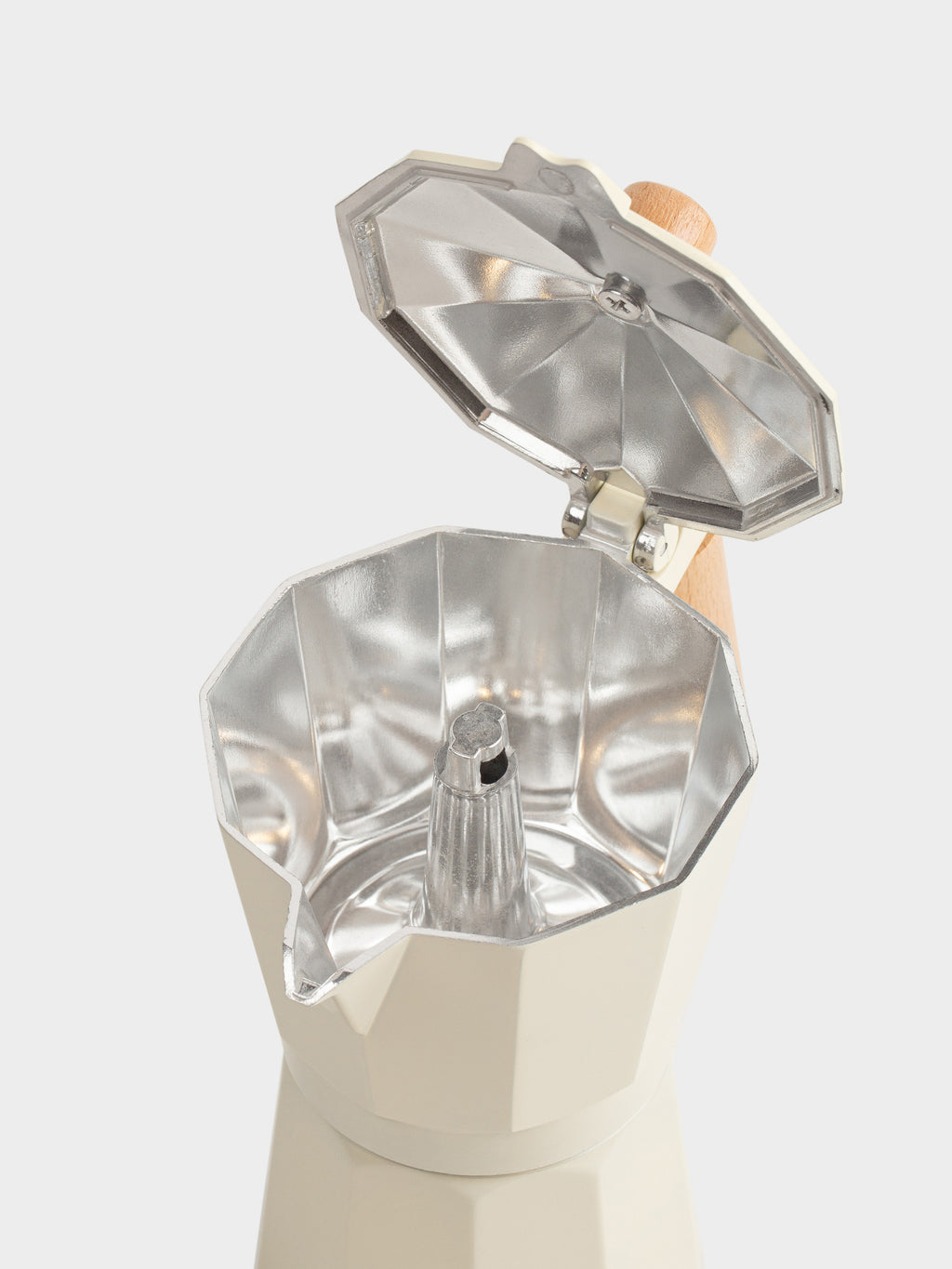 Ivory Moka Coffee Maker