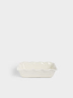 Ivory Botanical Baking Dish