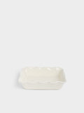 Ivory Botanical Baking Dish