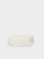 Ivory Botanical Baking Dish