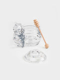 Bear Honey Glass Jar Set