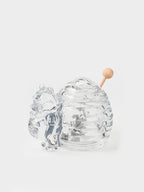 Bear Honey Glass Jar Set