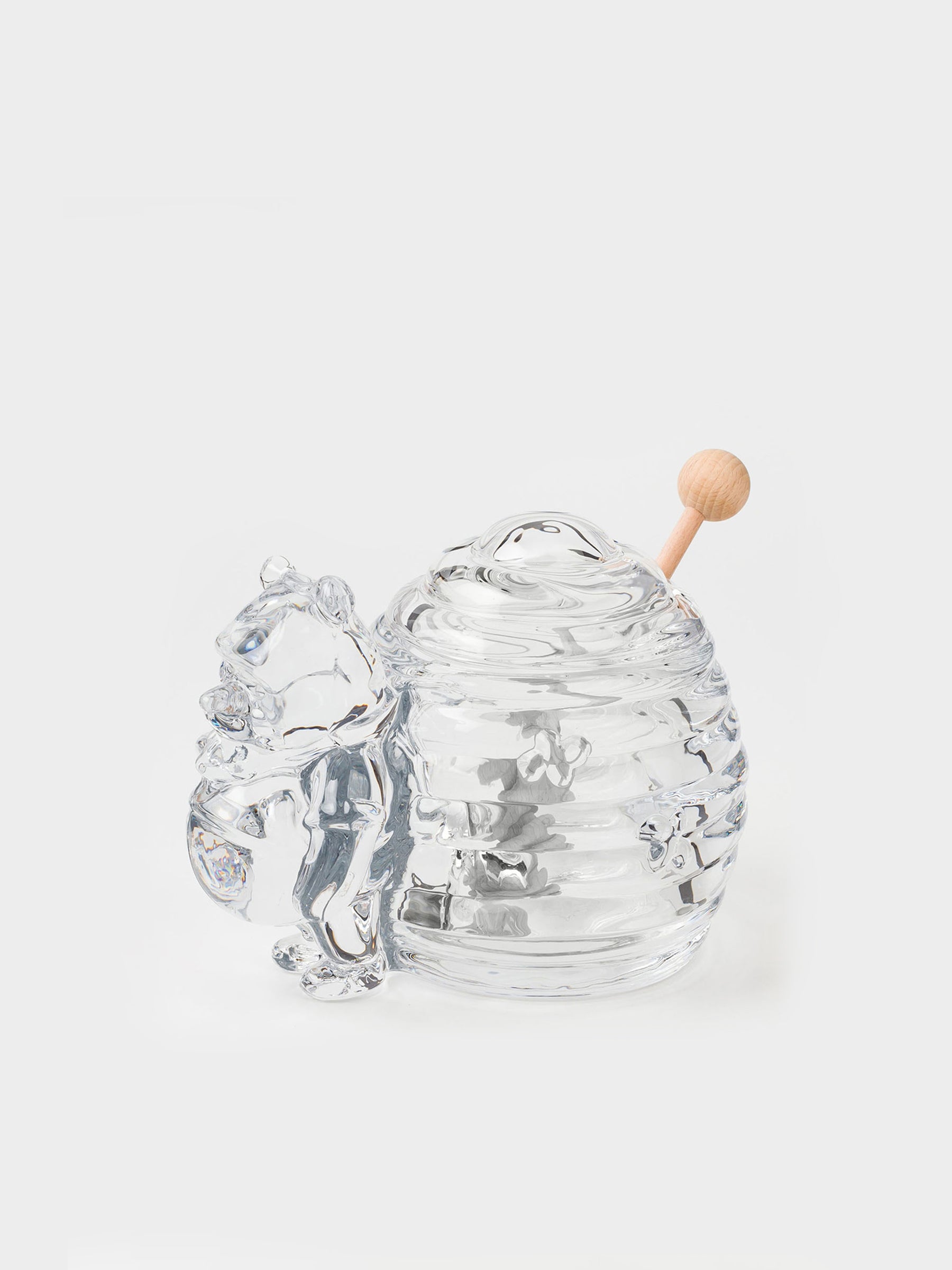 Bear Honey Glass Jar Set