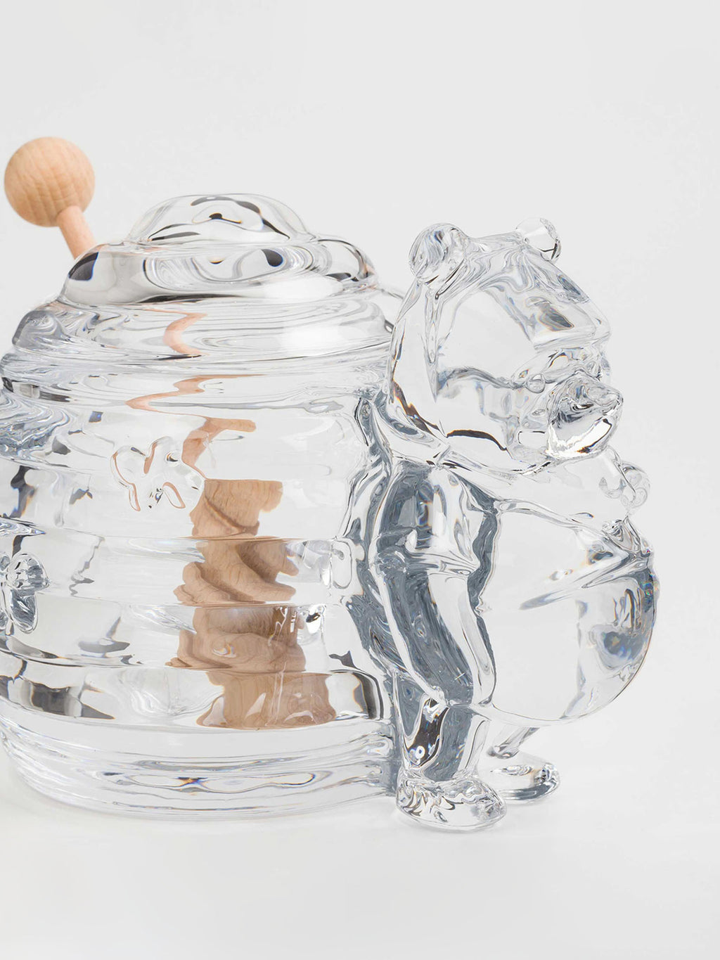 Bear Honey Glass Jar Set