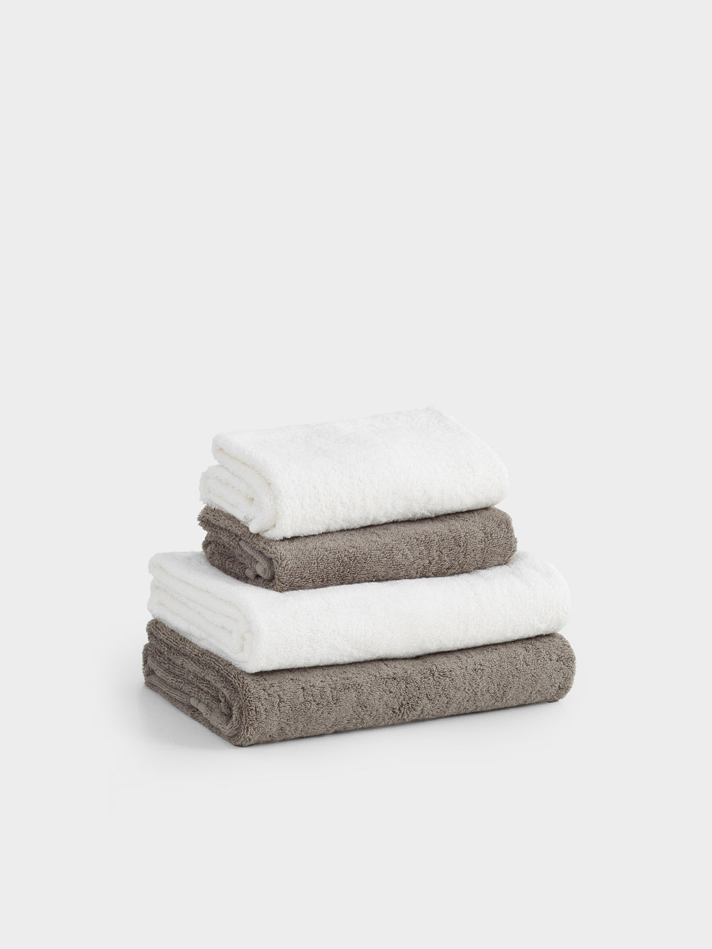Sand & Cream Cotton Towel Set