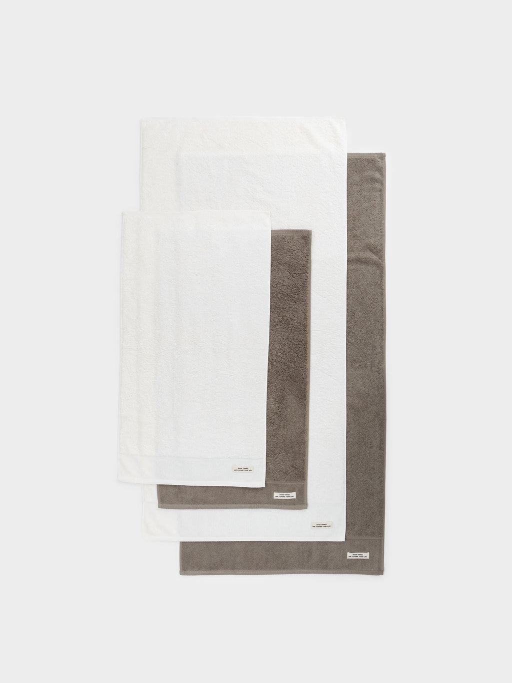 Sand & Cream Cotton Towel Set