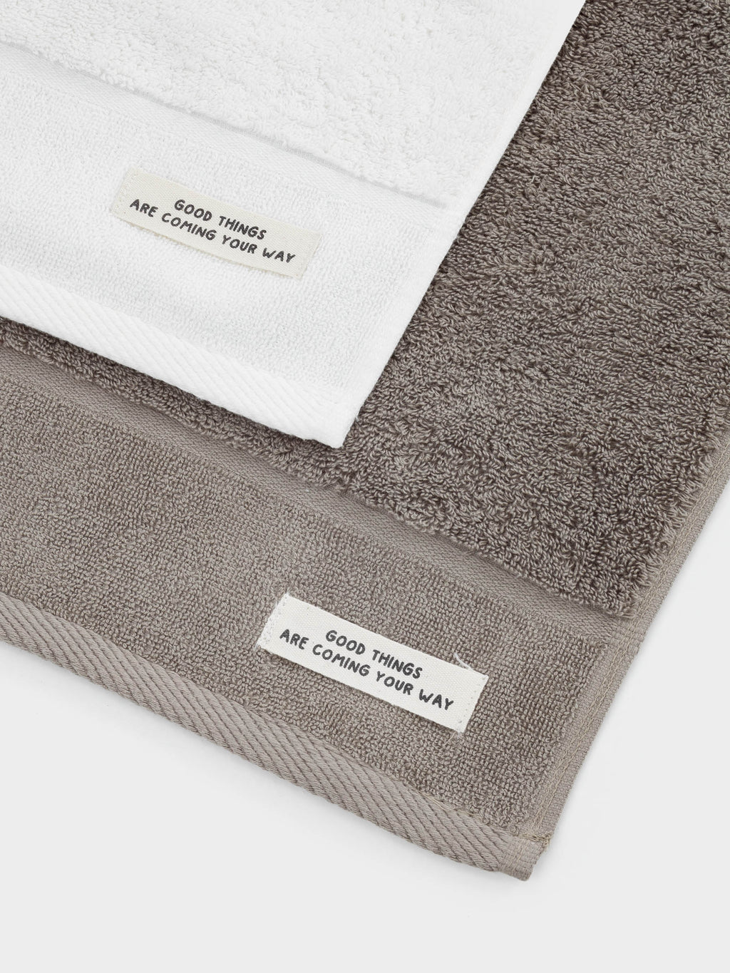 Sand & Cream Cotton Towel Set
