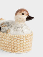Duck Ceramic Storage Jar
