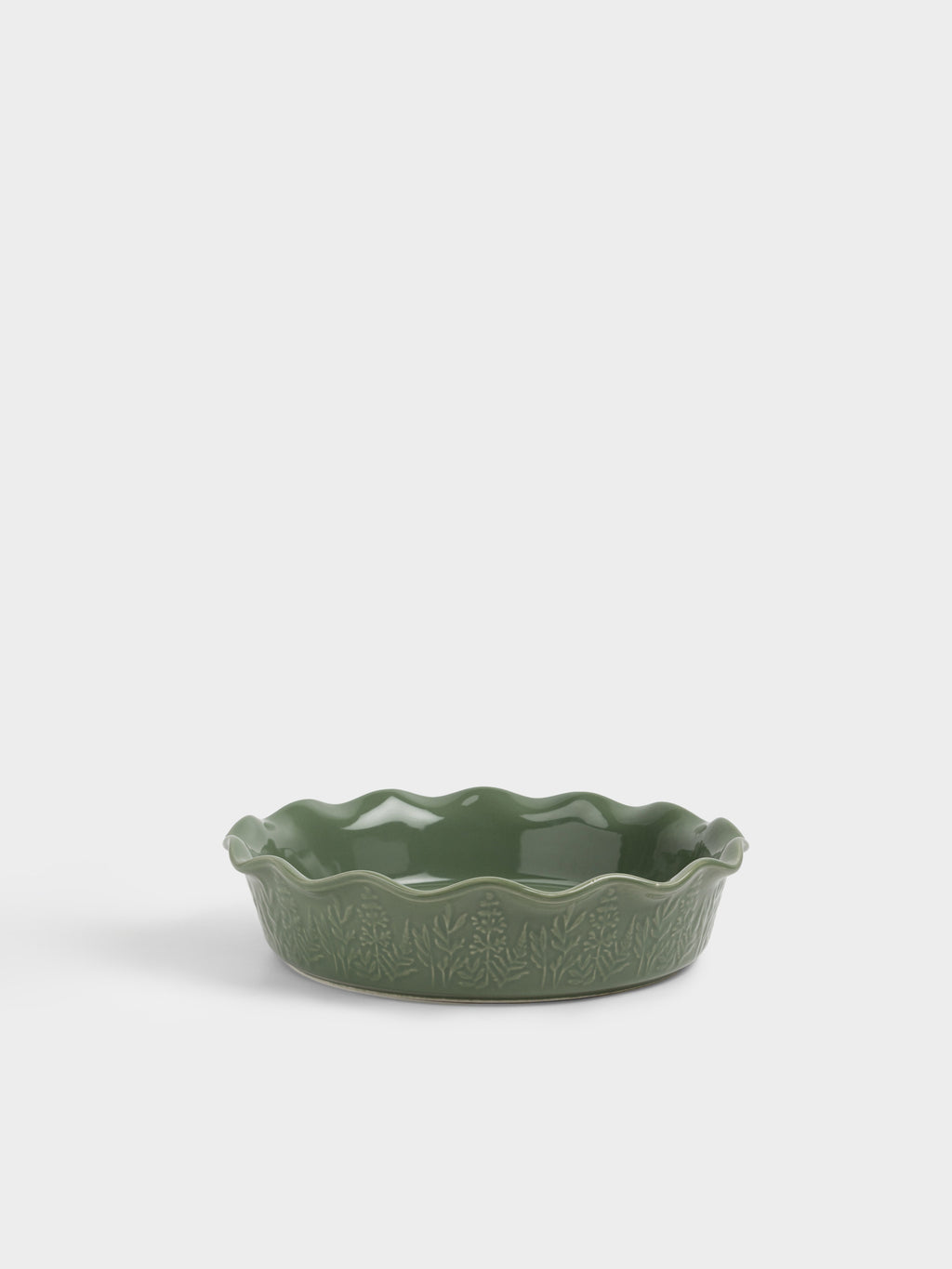Green Meadow Ceramic Baking Dish