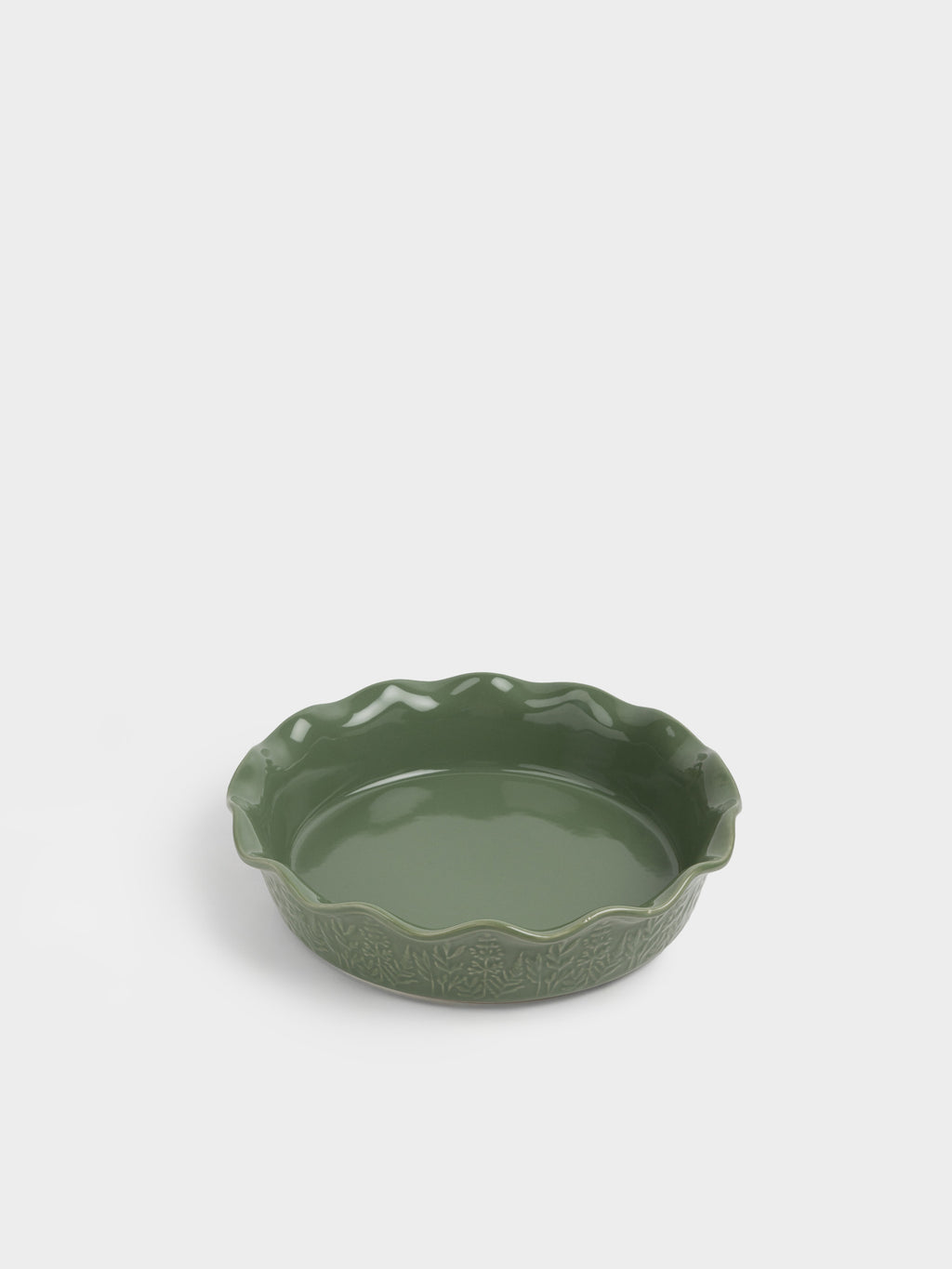 Green Meadow Ceramic Baking Dish