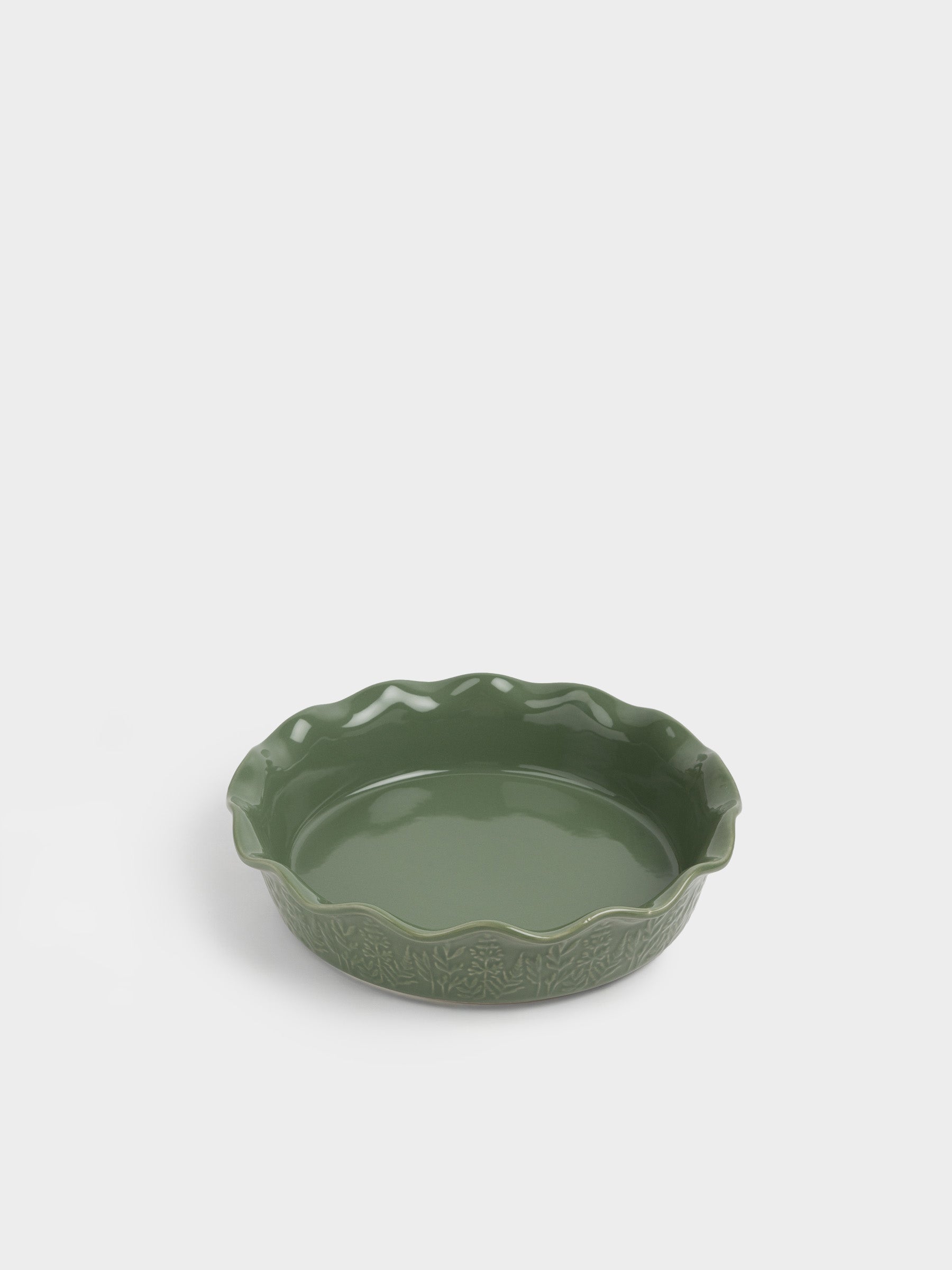 Green Meadow Ceramic Baking Dish