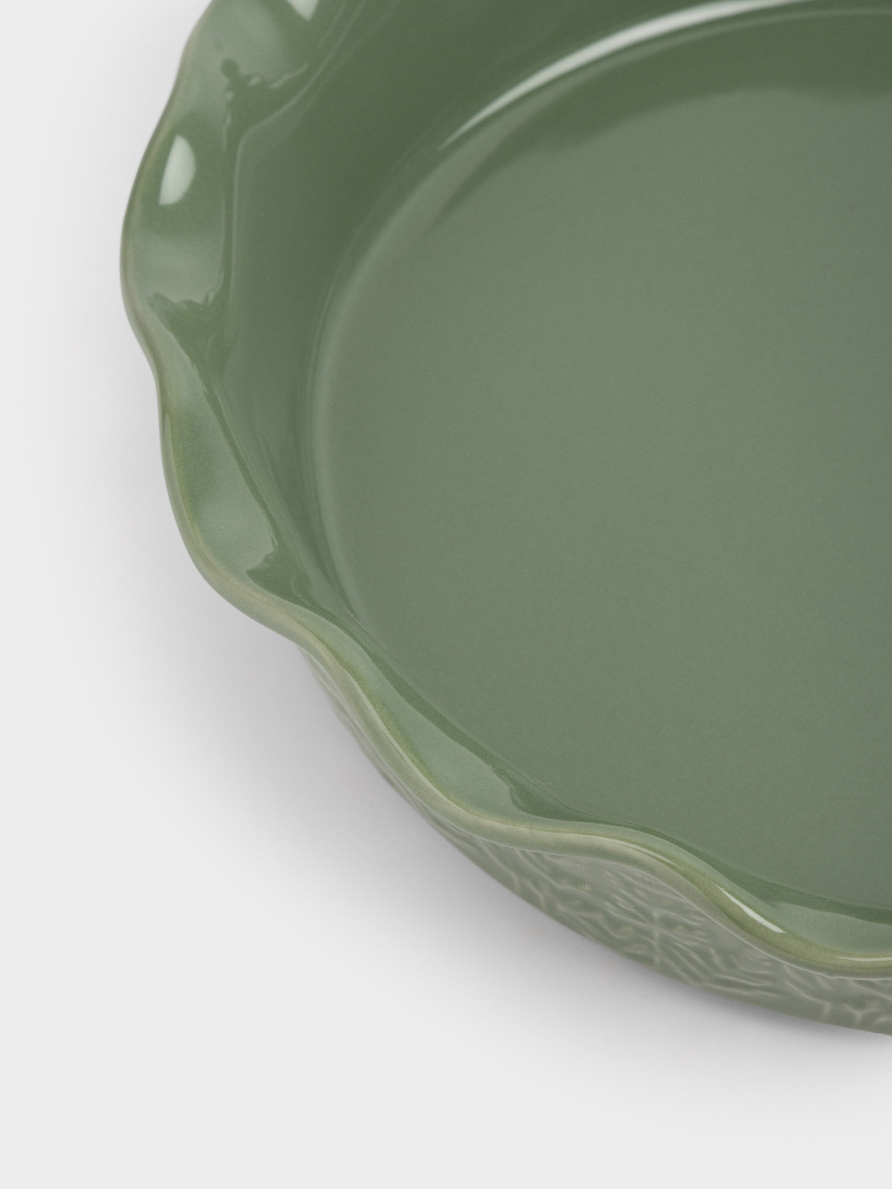 Green Meadow Ceramic Baking Dish