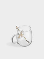 Crystal Luxe Mug with Spoon