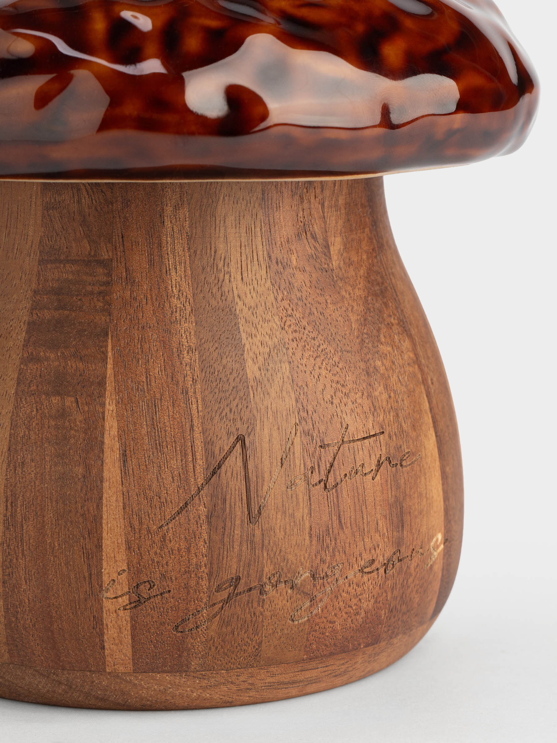 Mushroom Ceramic Storage Jar