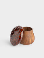 Mushroom Ceramic Storage Jar
