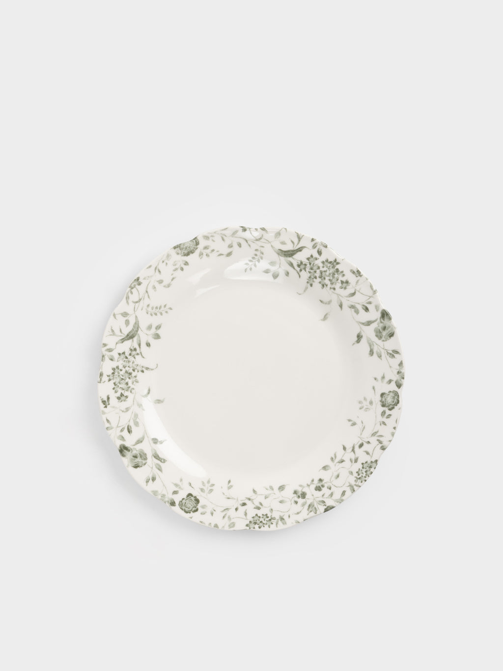 Verdant Rose Porcelain Dining Set