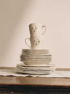 Verdant Rose Porcelain Dining Set