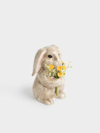 Spring Blossom Rabbit Figurine