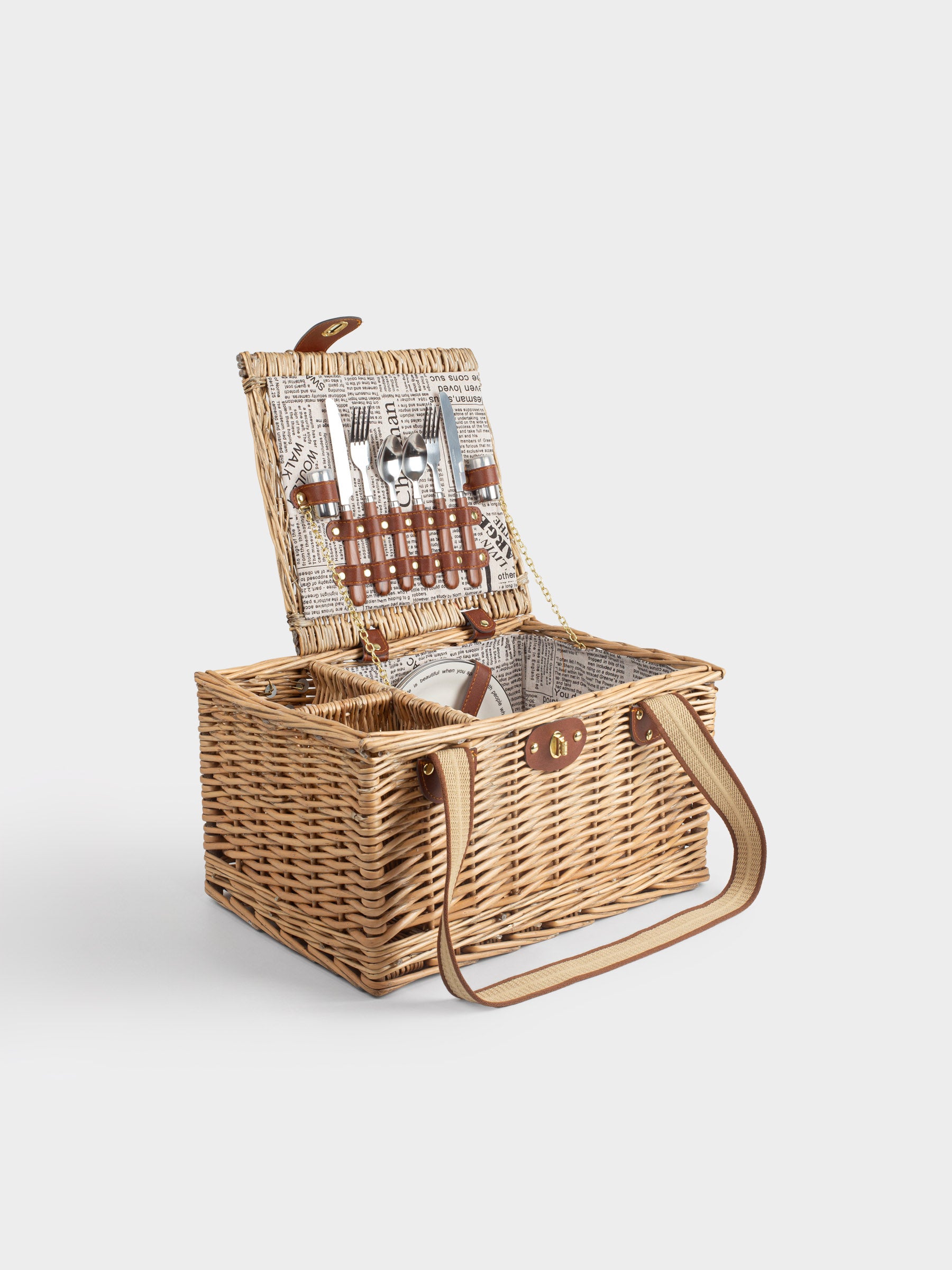 Willow Picnic Basket Set