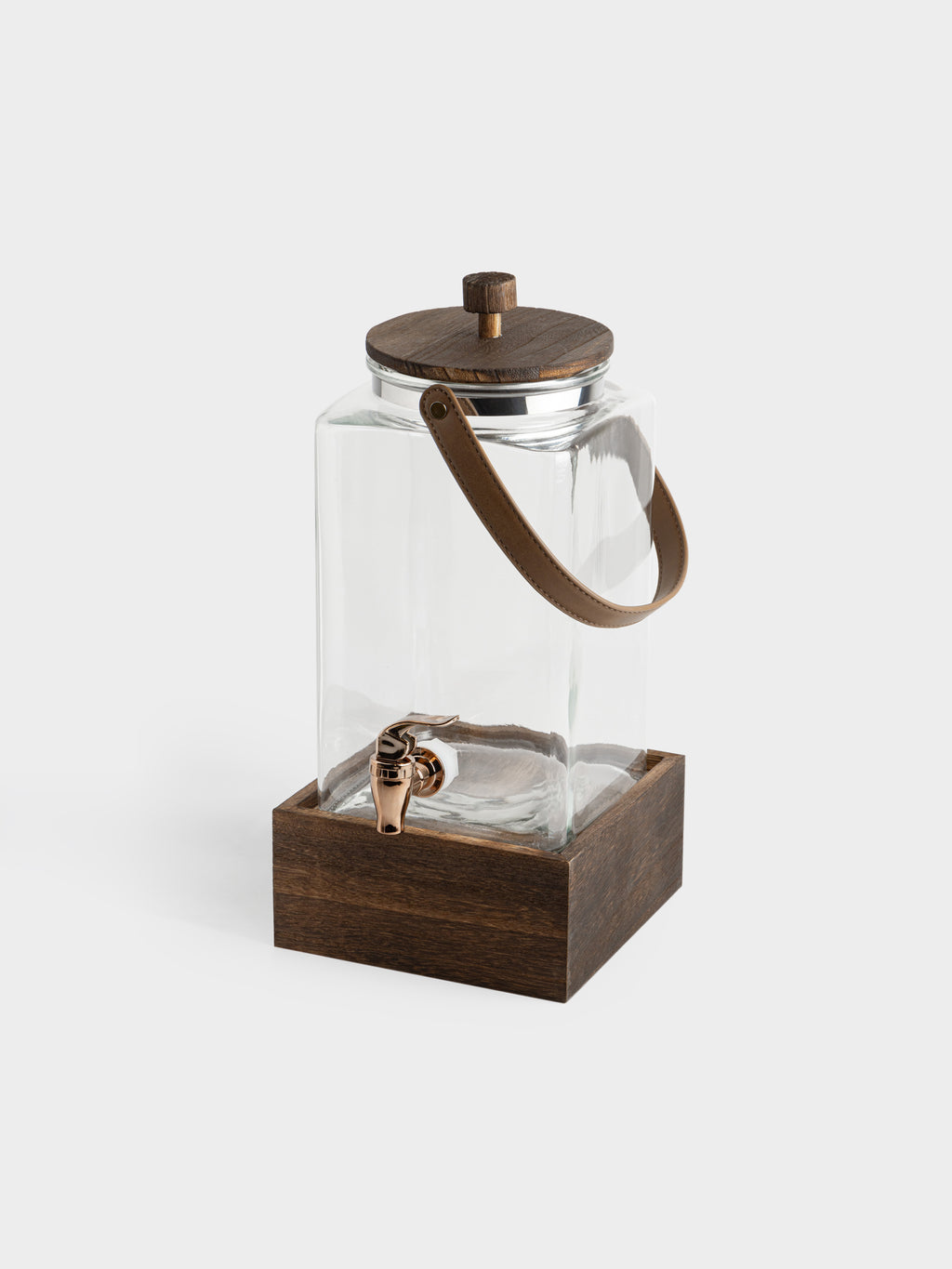 Woodland Glass Beverage Dispenser
