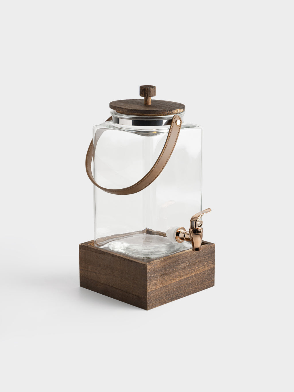 Woodland Glass Beverage Dispenser
