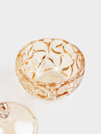 Pattern Glass Storage Jar