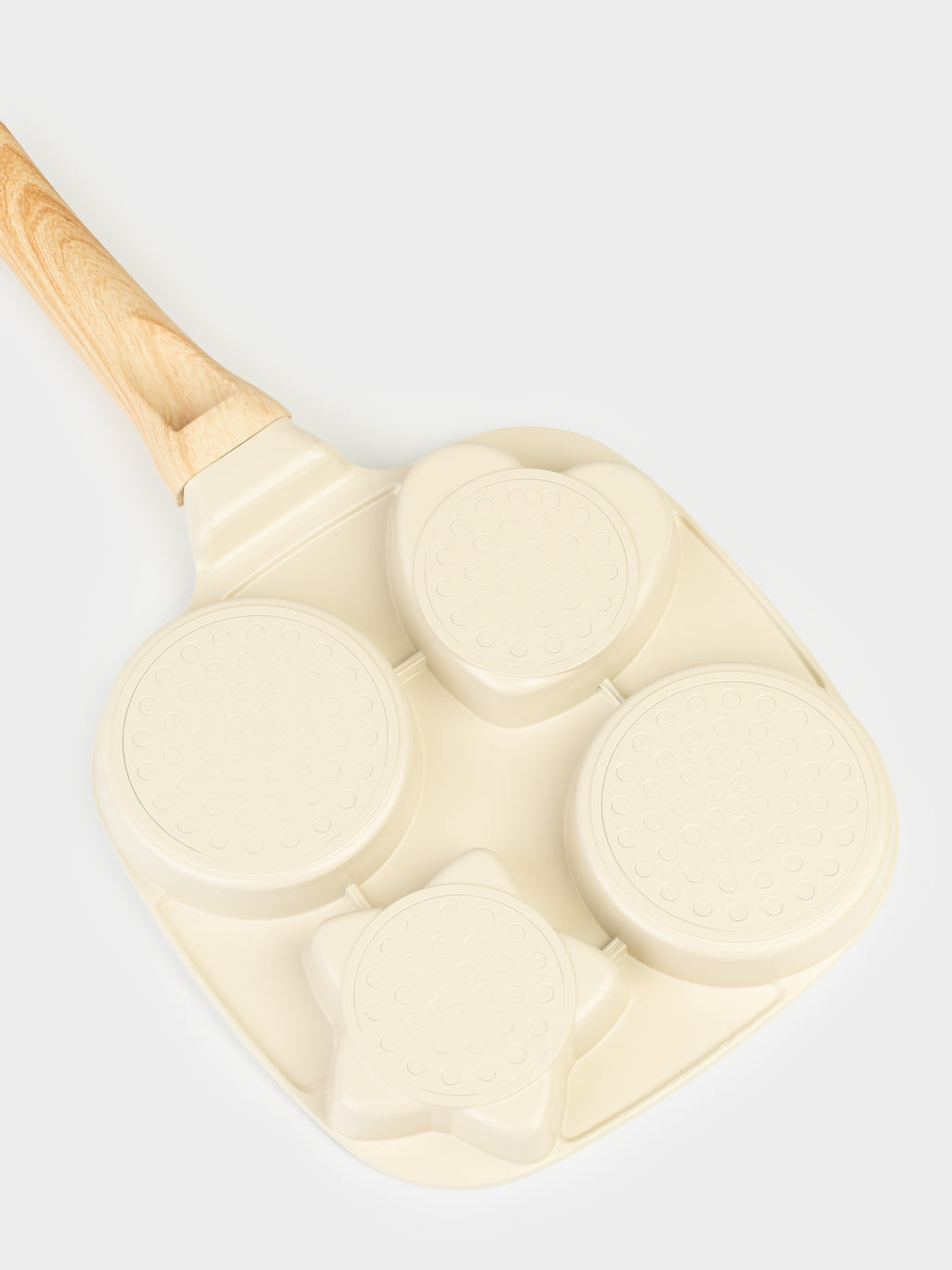 Ivory Four-Mold Breakfast Pan